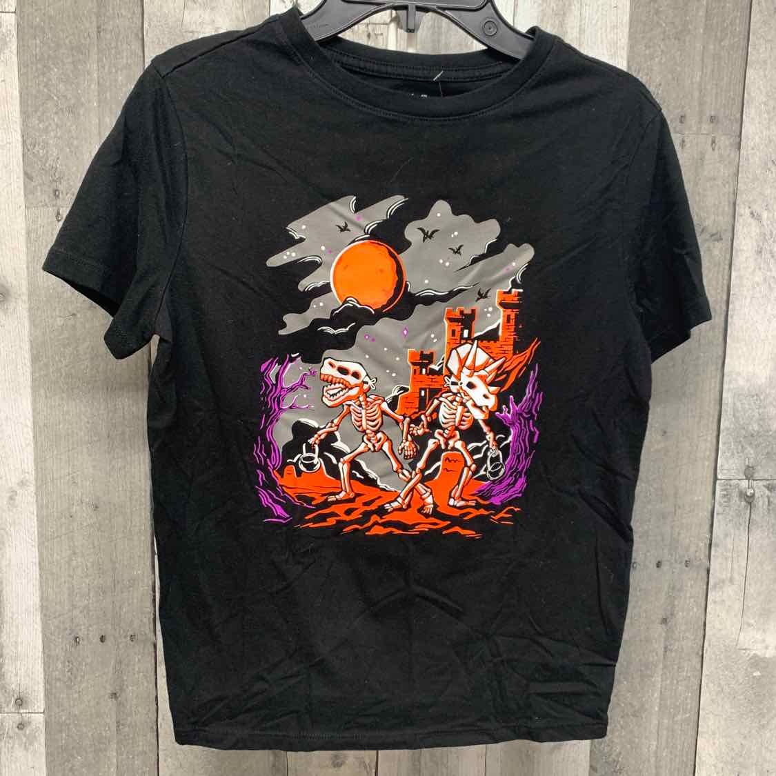 Size 10/12 Black/Orange Cat & Jack T Shirt