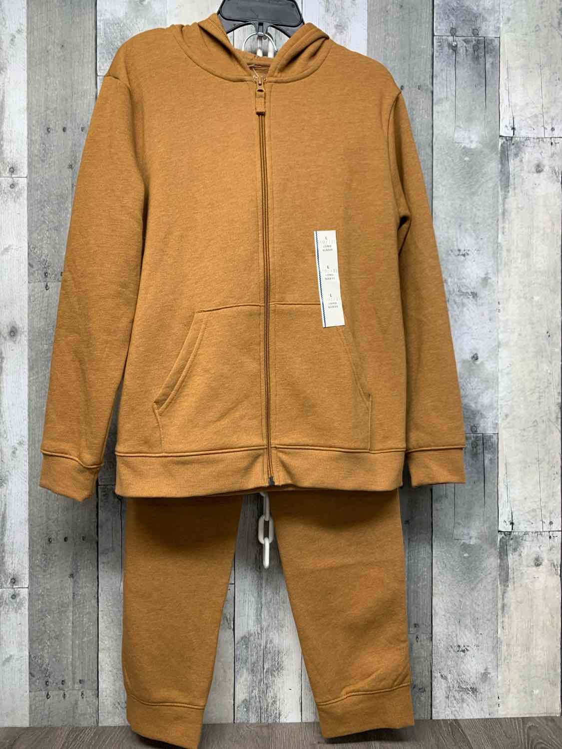 Size 10/12 Brown Cat & Jack Jacket/Pants