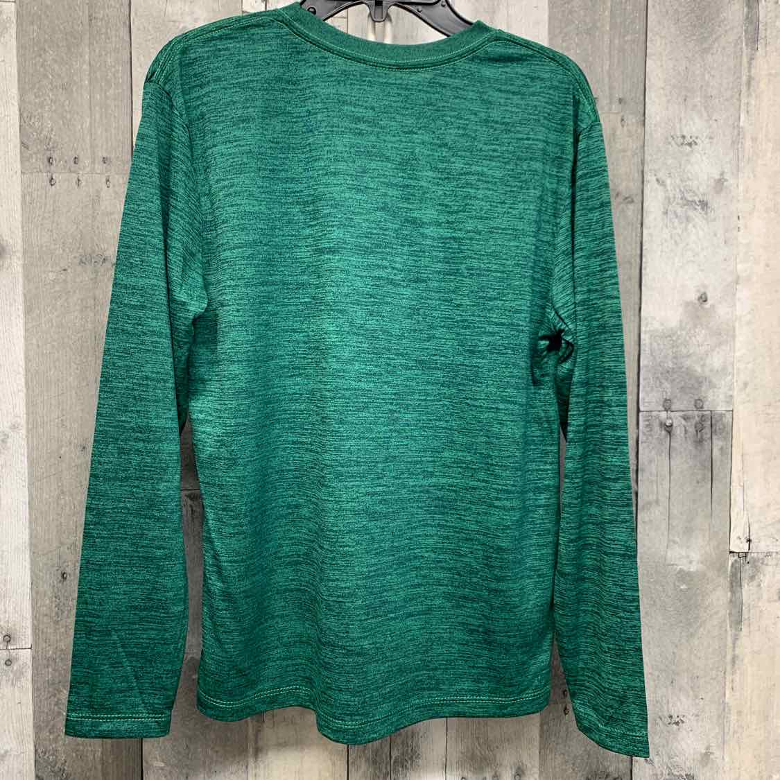 Size Large Green Graphic Tek Gear Long Sleeve Shirt