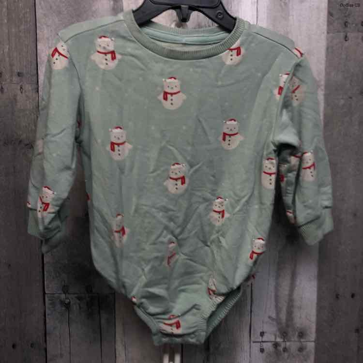 Size 6-9 Months Mint Cloud Island Bodysuit