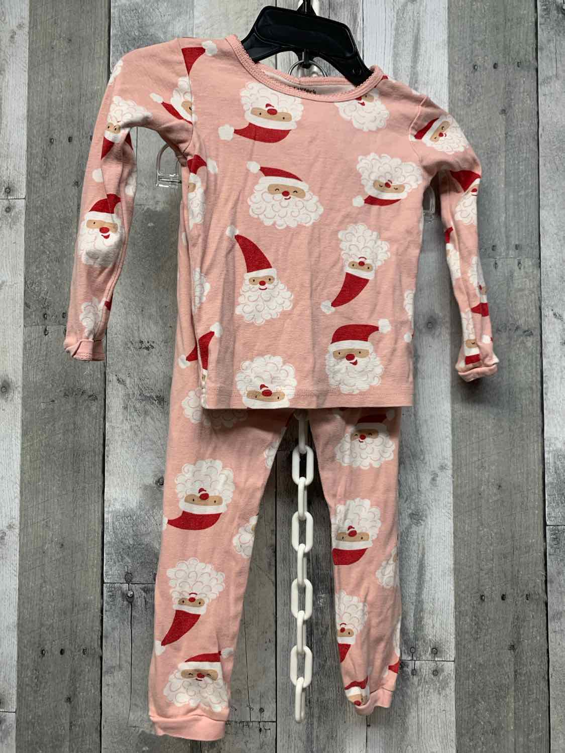 Size 5T Pink Print Just One You 2pc PJs