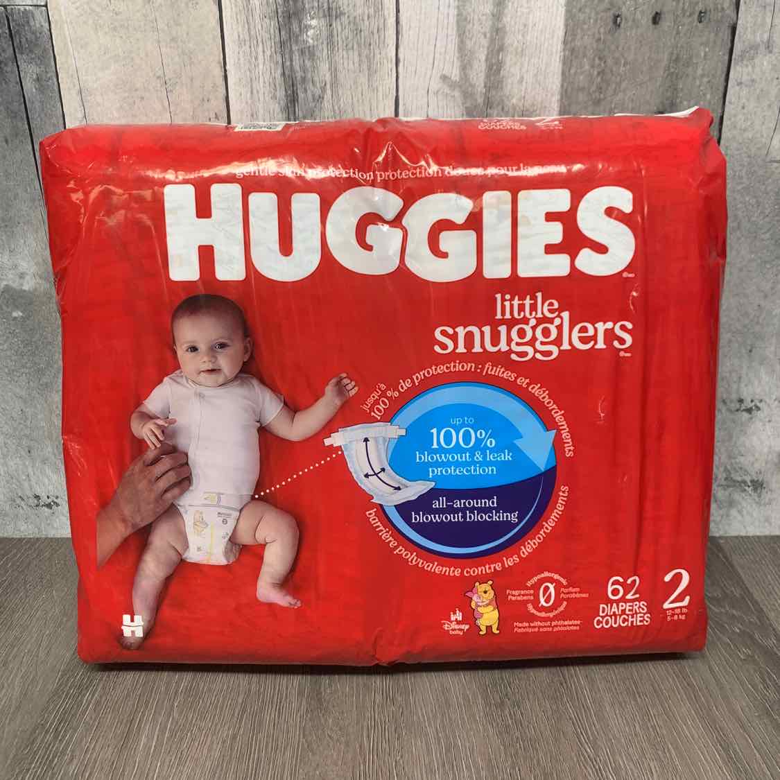 Diaper Size 2 Huggies Disposable Diapers