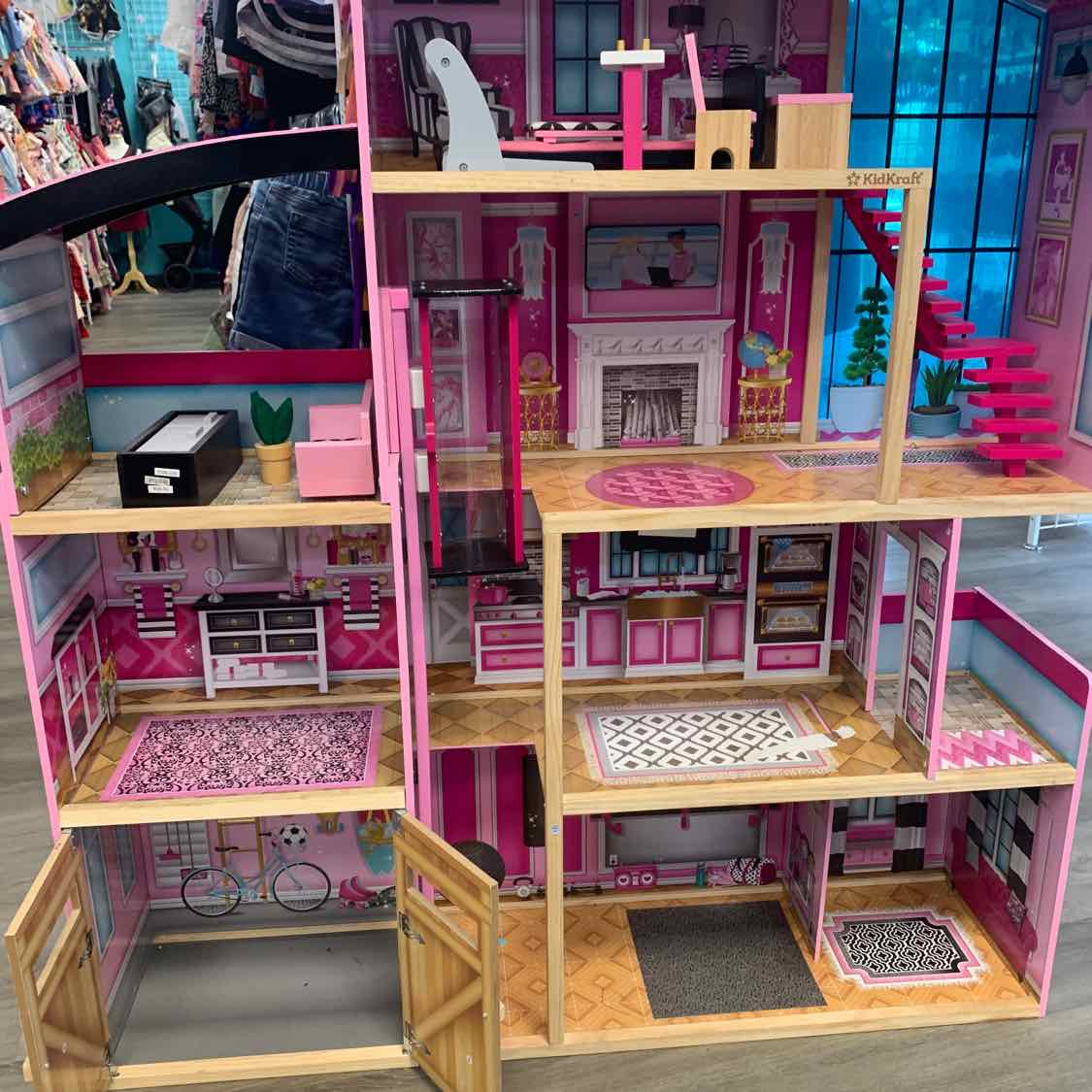 KidKraft Pink/Brown Dollhouse