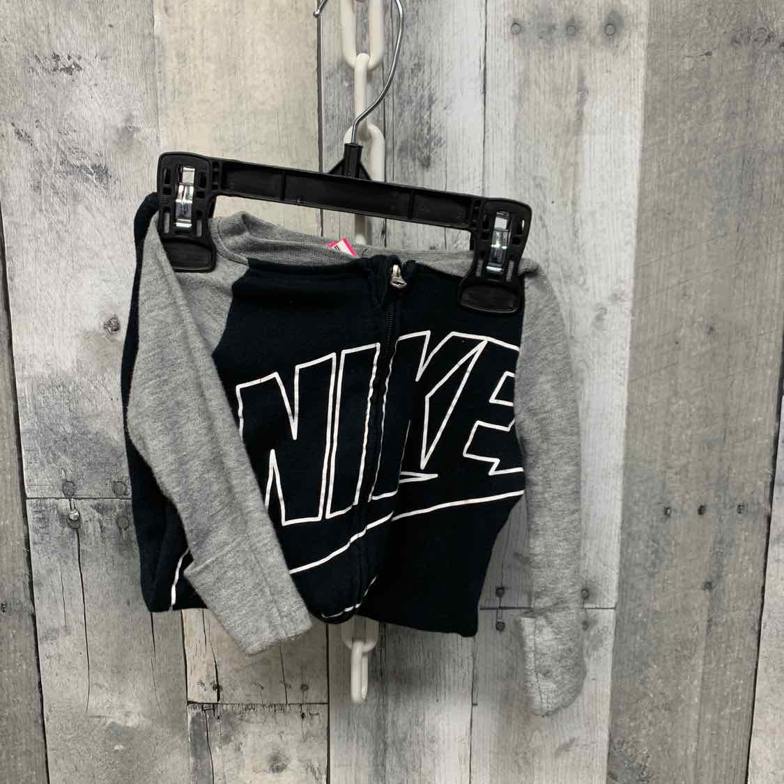 Size 3 Months Black/Gray Sport Brand Footy PJs
