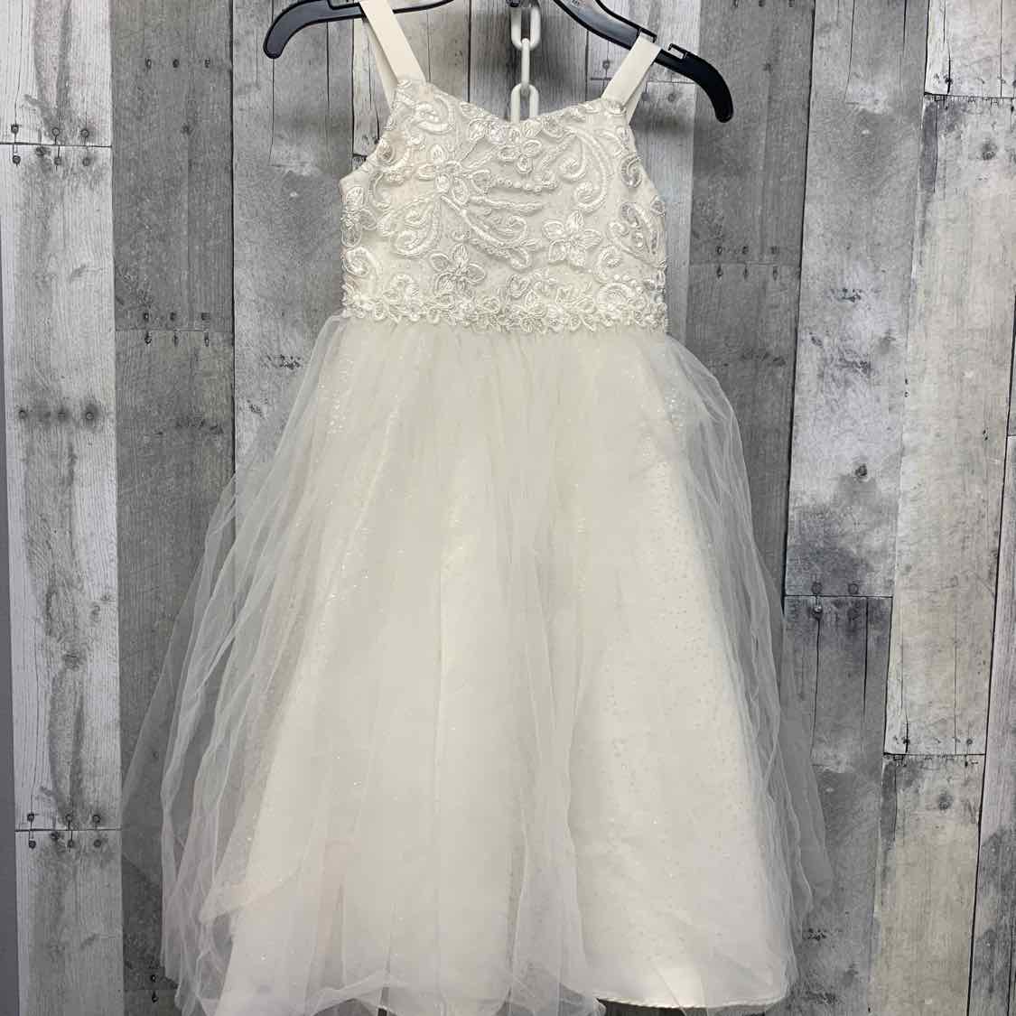 Size 4T White Name Brand Dress - Party