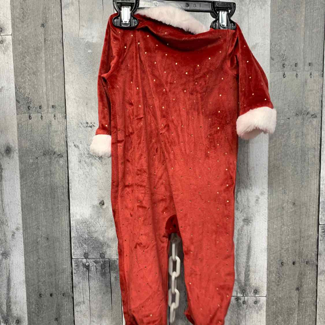 Size 3-6 Months Red/White Nicole Miller Romper