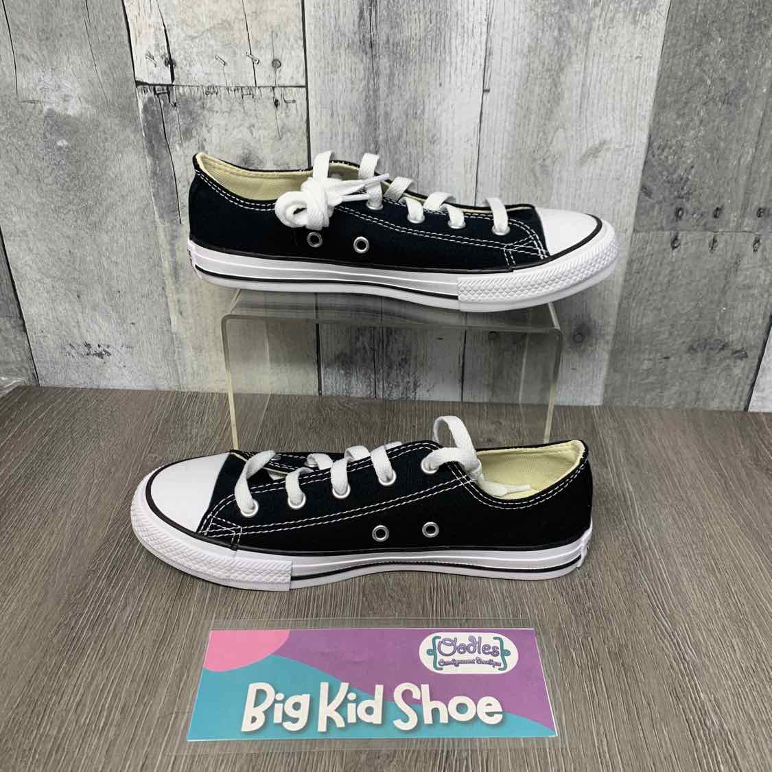 Size 3 Black Converse Sneakers