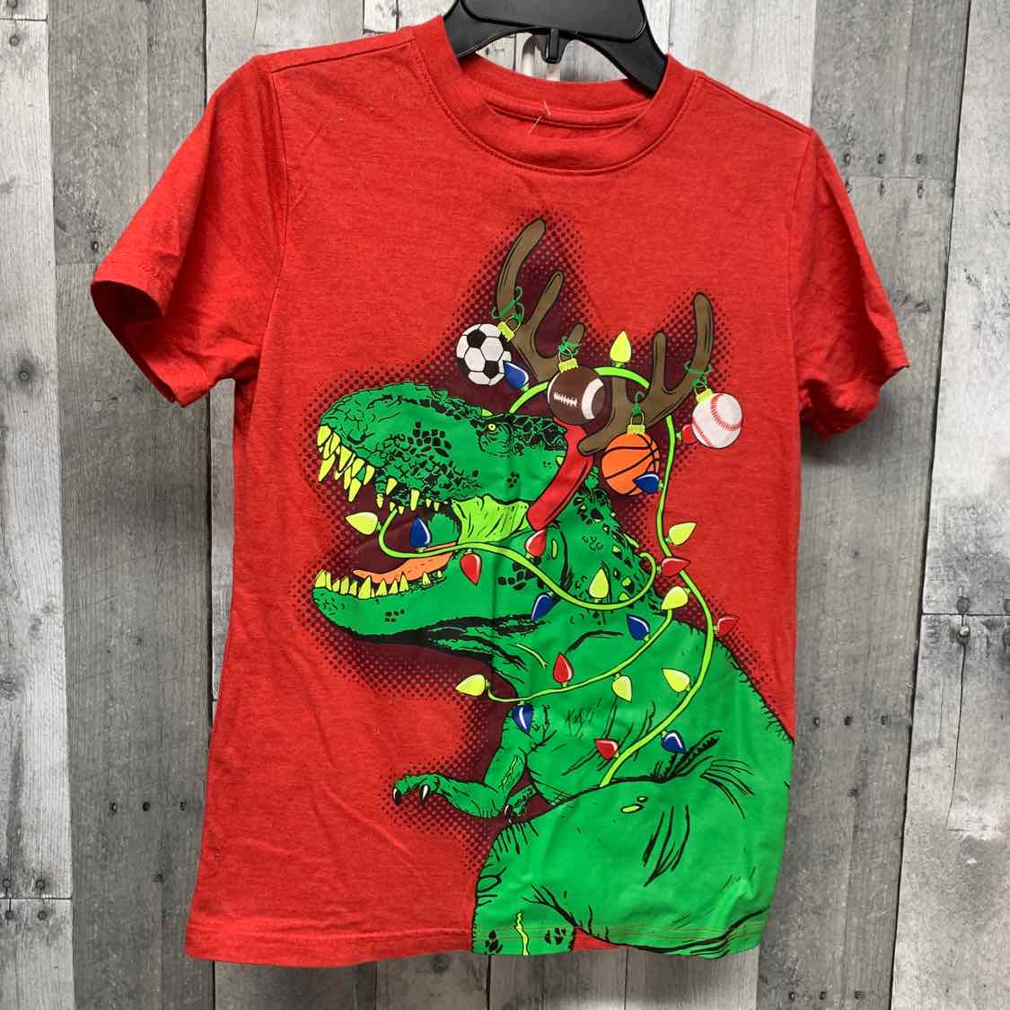 Size 8/10 Red Graphic Cat & Jack T Shirt