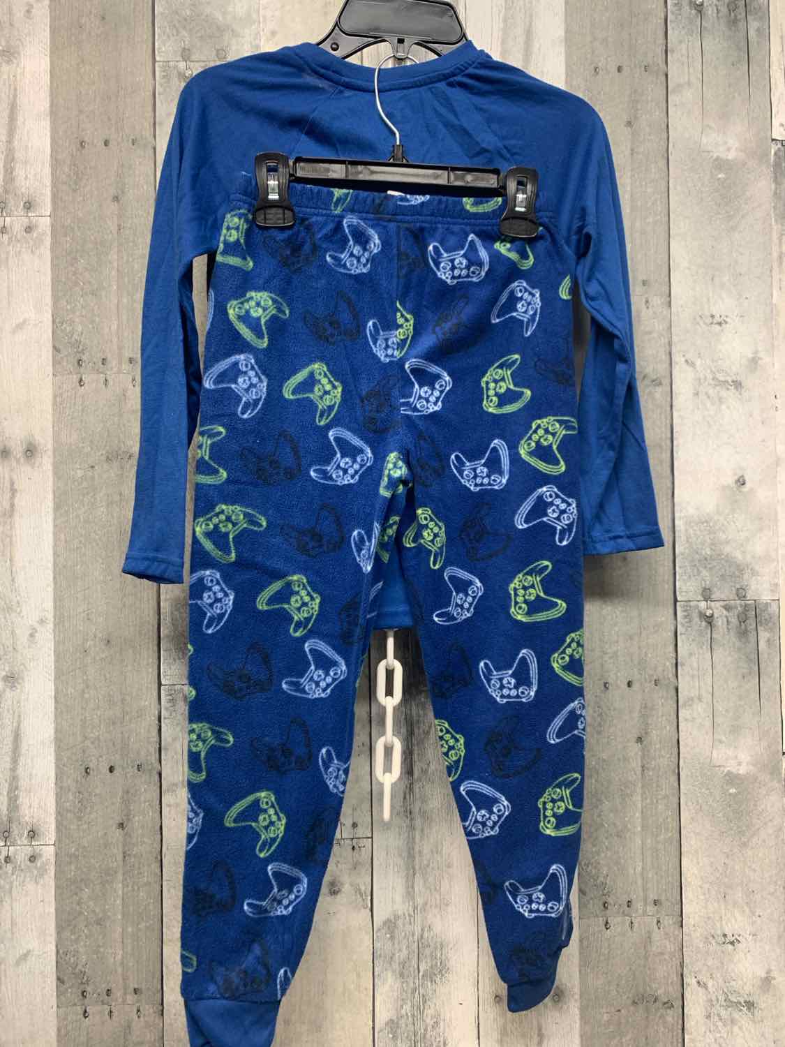 Size 8 Blue Wonder Nation 2pc PJs