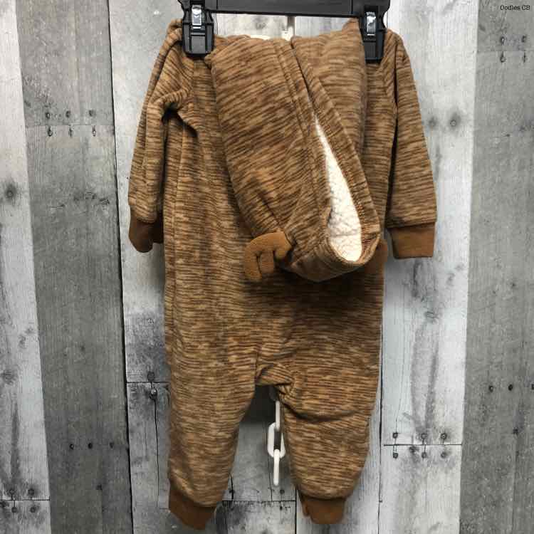 Size 6 Months Brown Just One You Romper
