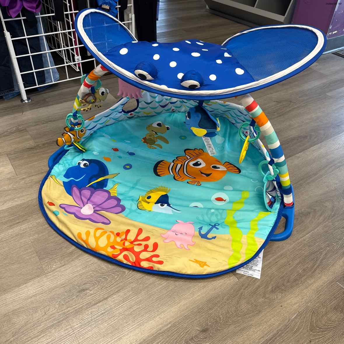 Bright Starts Blue Floor Gym