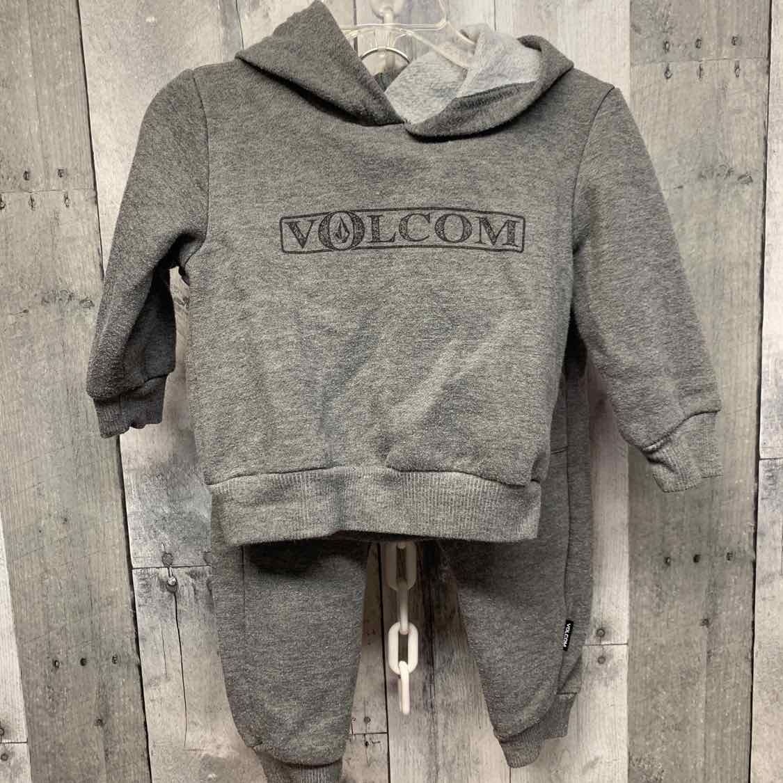 Size 12 Months Gray Volcom Jacket/Pants
