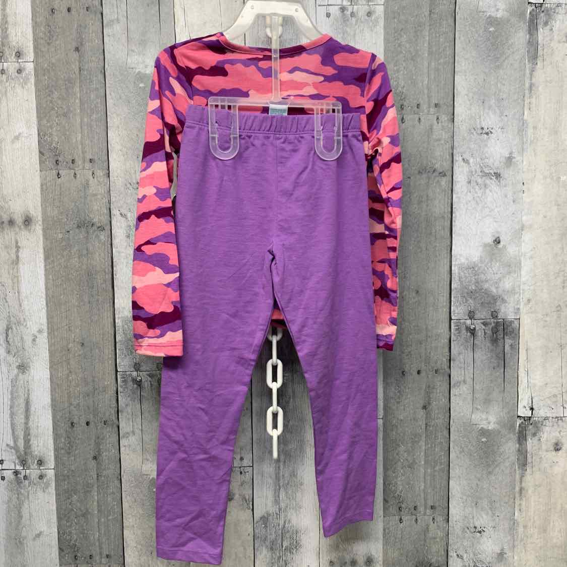 Size 4 Pink/Purple Extremely Me Shirt/Leggings - OodlesCB