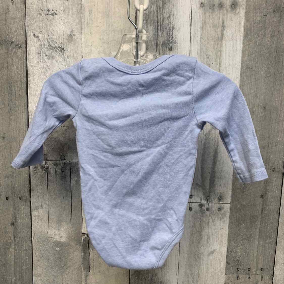 Size 6 Months Blue Sport Brand Bodysuit
