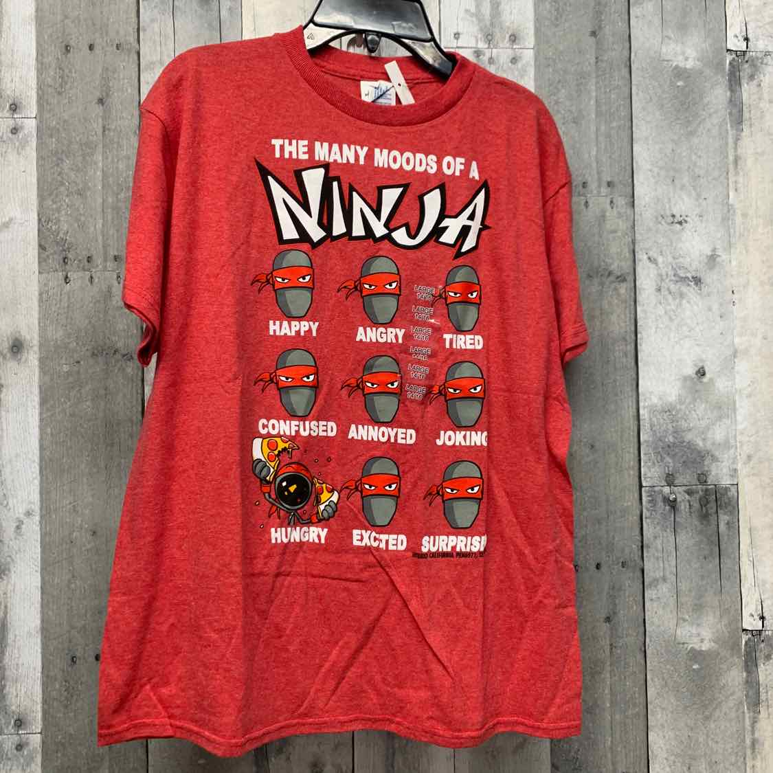 Size 14/16 Red Graphic B Brand T Shirt - OodlesCB