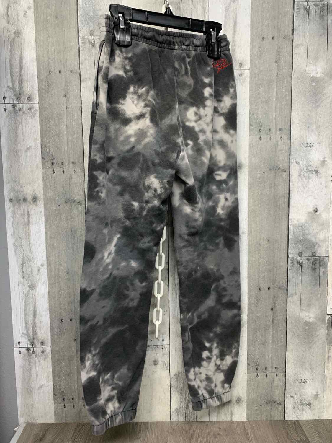 Size Medium Gray Print Sport Brand Athletic Pants