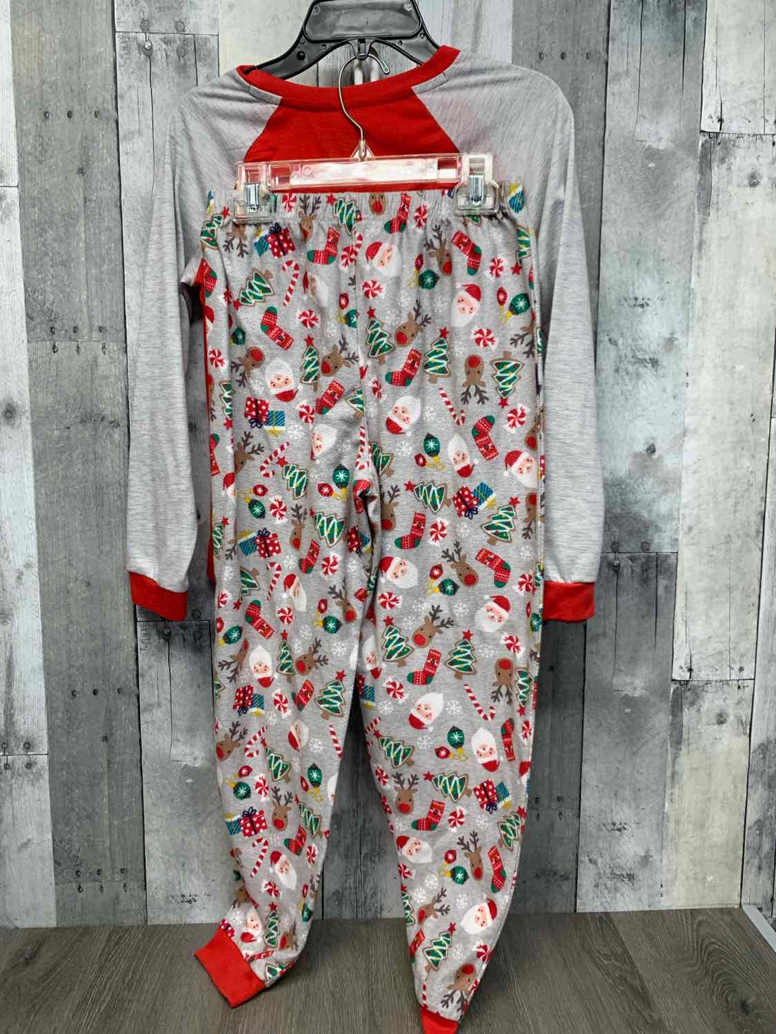 Size 10/12 Red/Green B Brand 2pc PJs