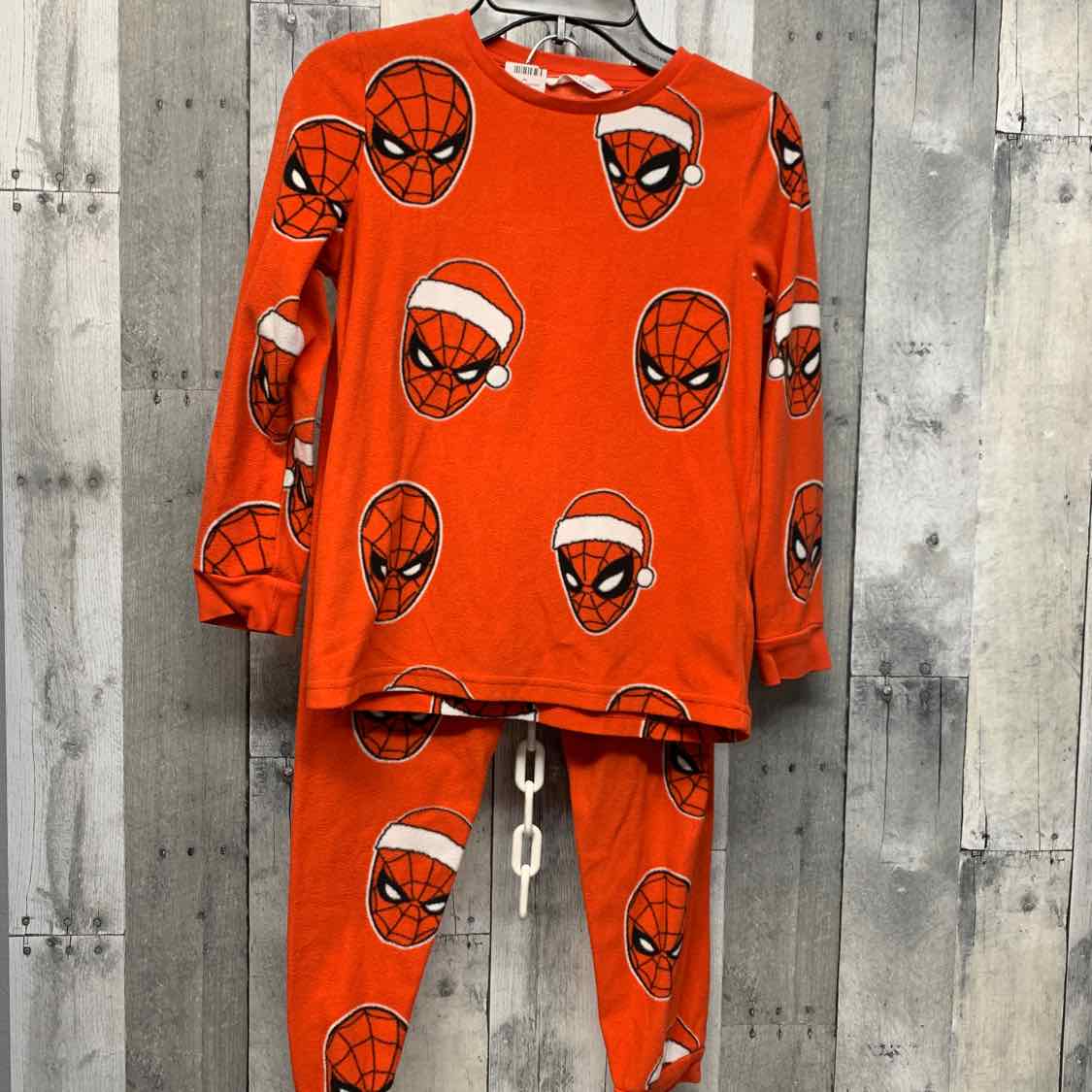 Size 7/8 Red Spiderman 2pc PJs
