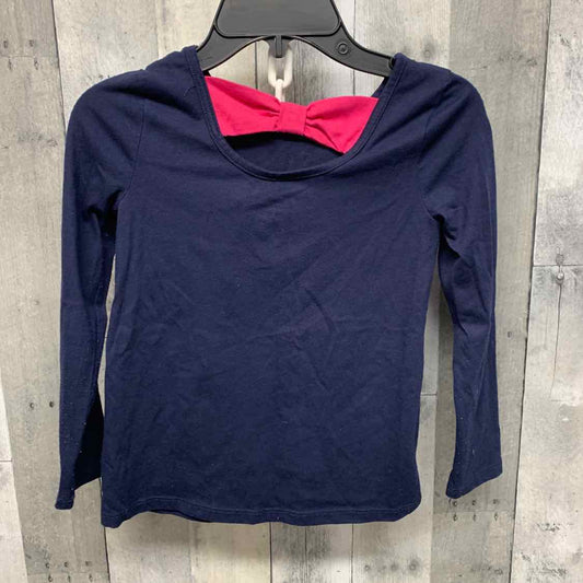 Size 7/8 Navy Graphic B Brand Long Sleeve Shirt