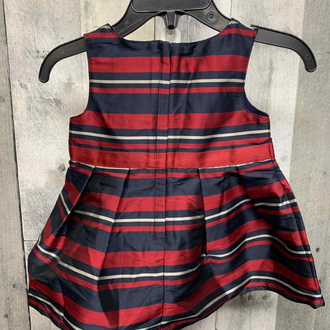 Size 3/6 Red/Navy Nautica Dress
