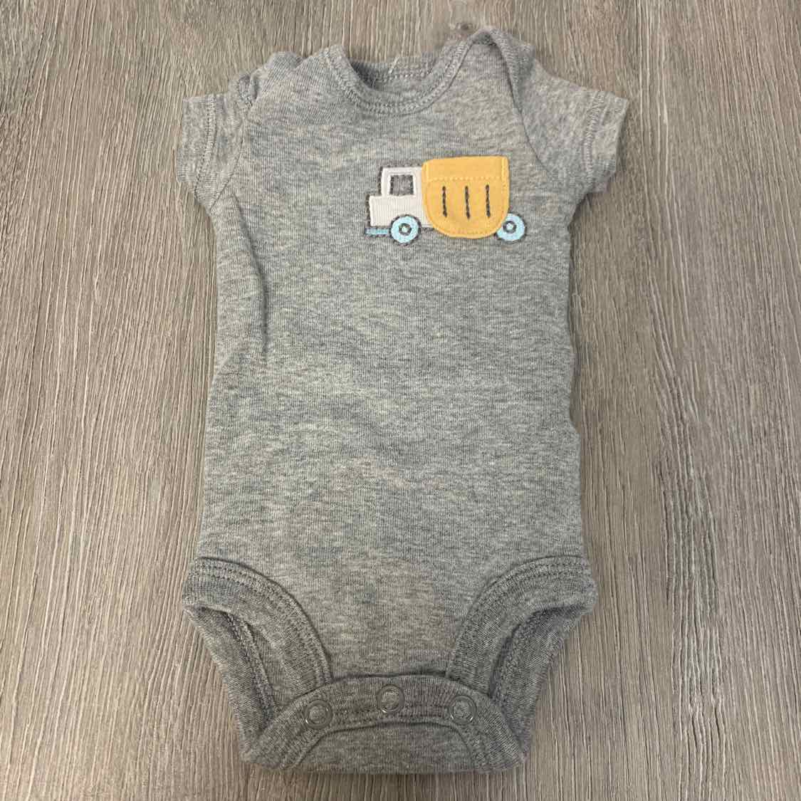 Size Preemie Gray Carter's Bodysuit