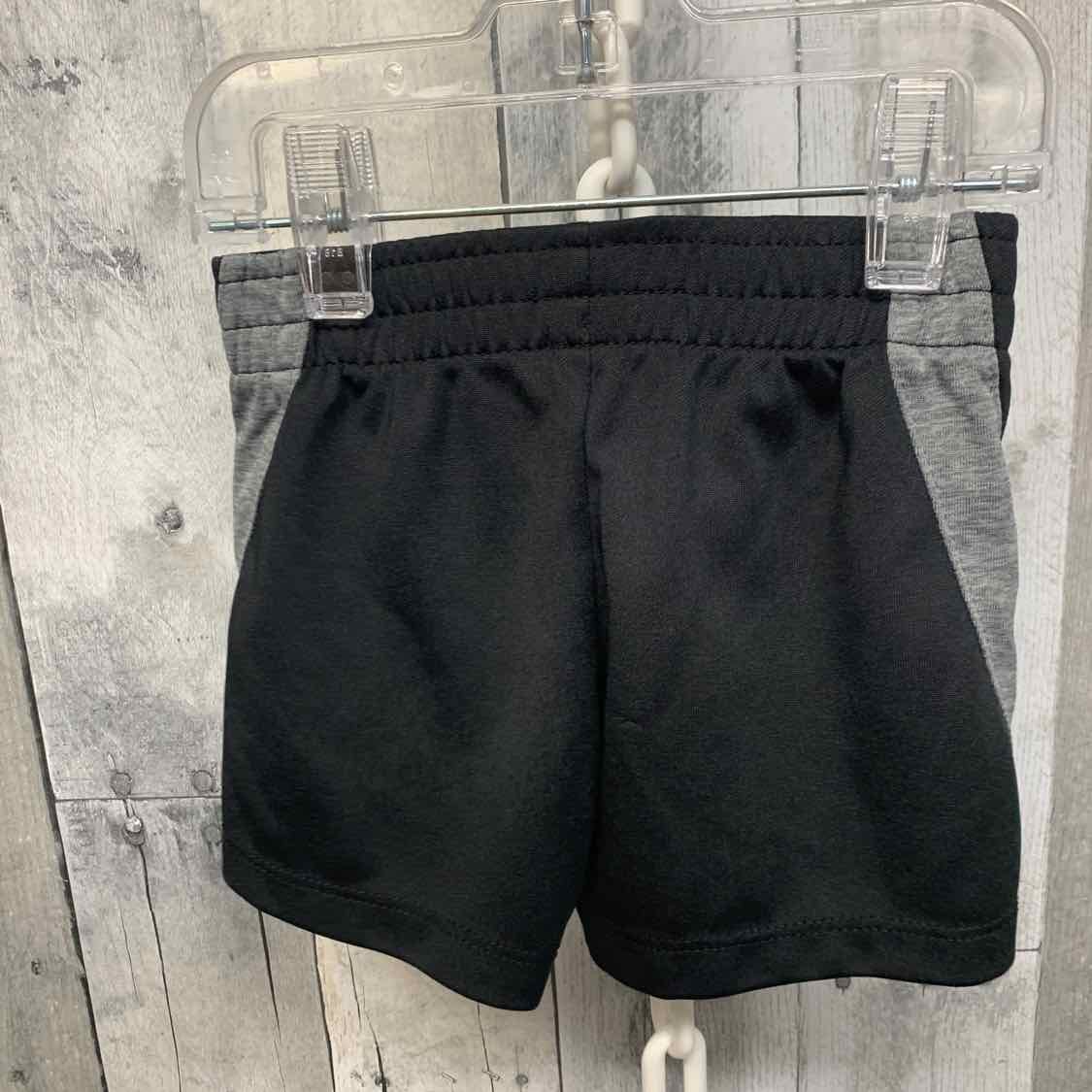 Size 12 Months Black/Gray Sport Brand Shorts - Athletic