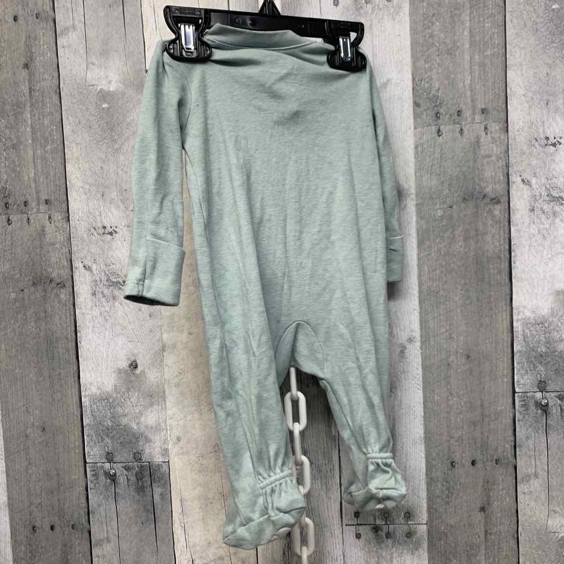 Size 3 Months Green Sport Brand Footy PJs