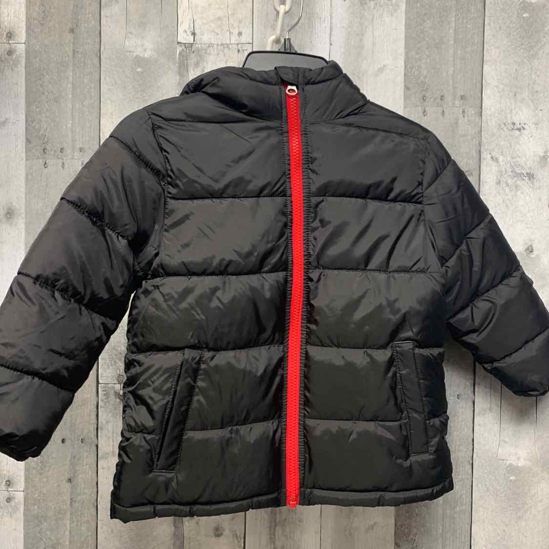 Size 4T Black/Red Wonder Nation Snow Jacket
