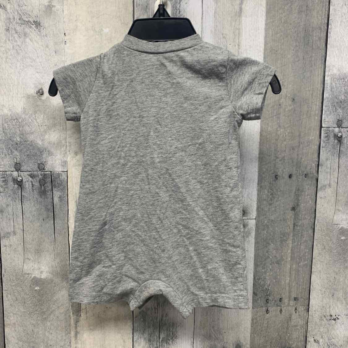 Size 3 Months Gray Sport Brand Romper