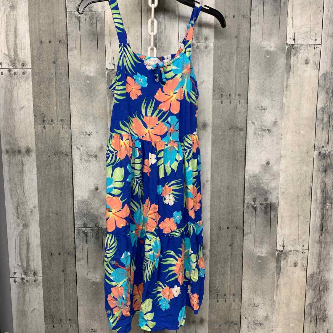 Size 10/12 Blue Floral Print Children's Place Dress