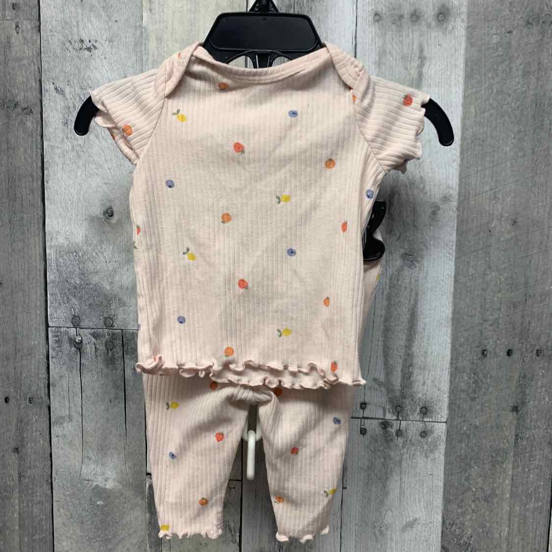 Size 3 Months Pink Graphic Just One You Shirt/Pants