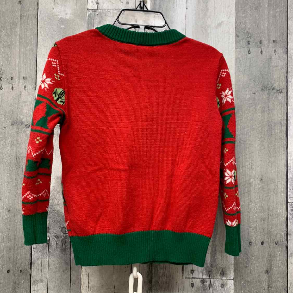 Size 2T Red/Green Star Wars Sweater - Outer