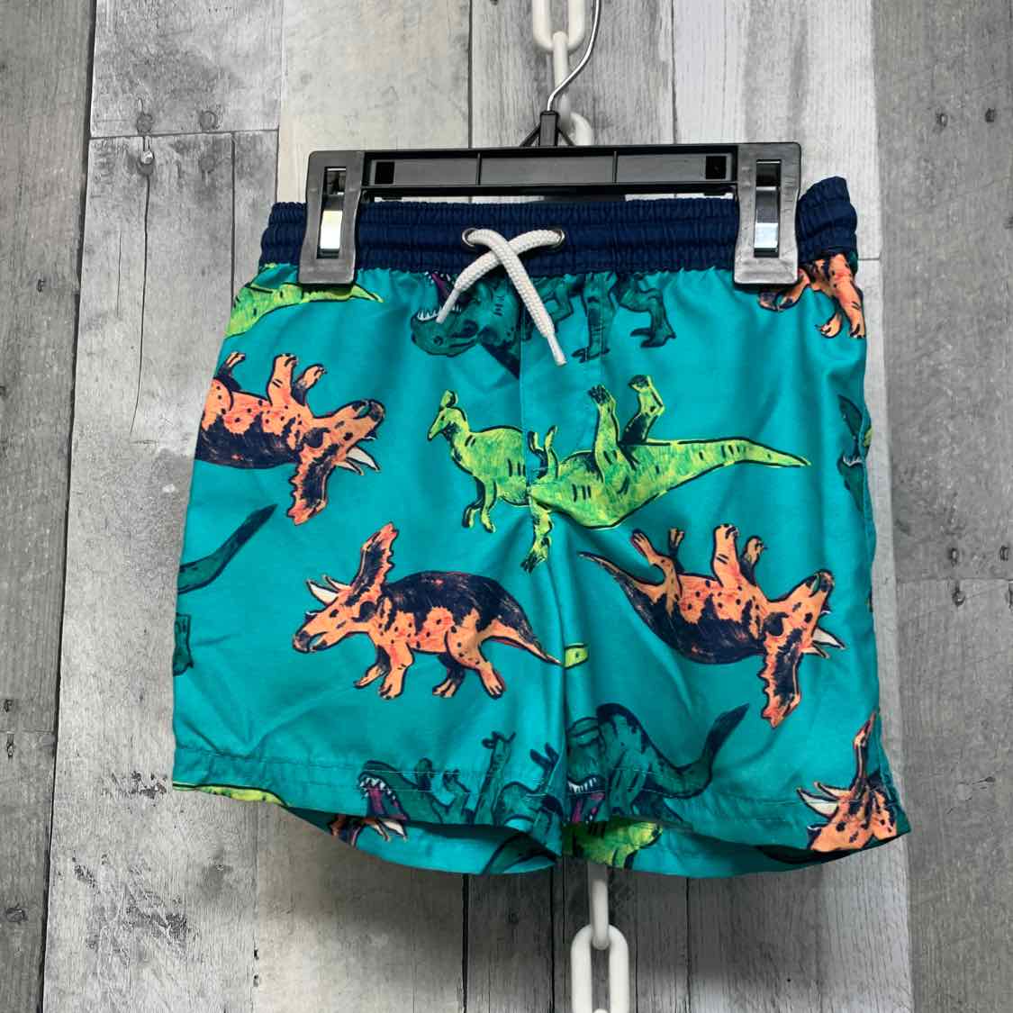 Size 24 Months Teal/Navy Carter's Swim Trunks