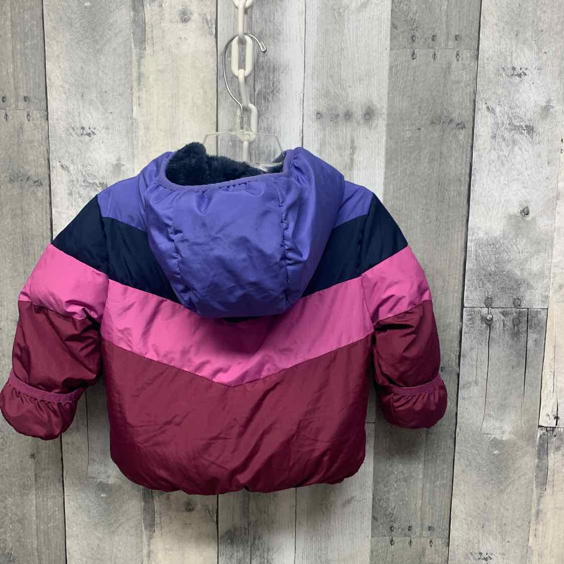 Size 12 Months Purple/Navy Swiss Tech Heavy Jacket