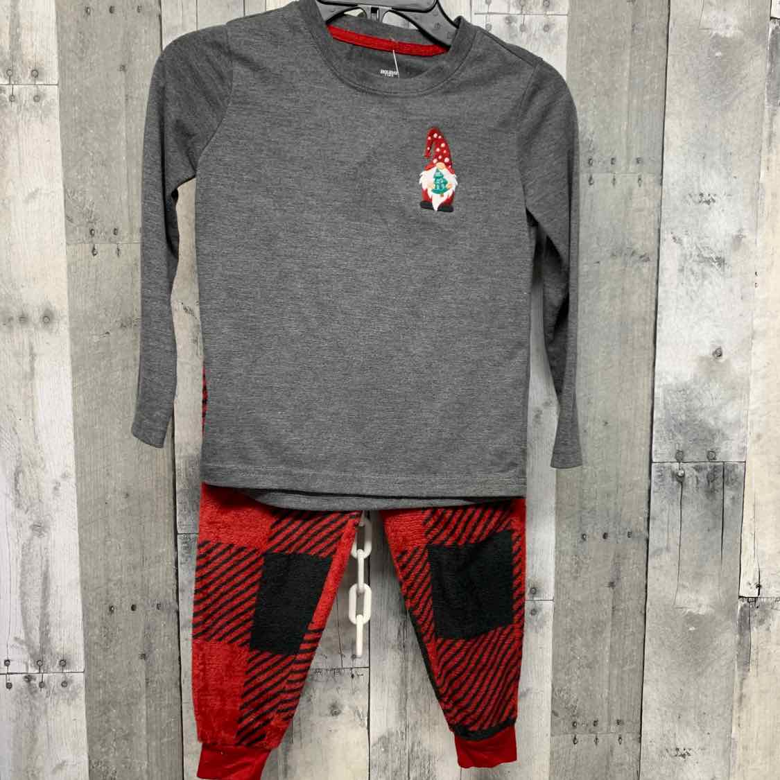 Size 4/5 Red/Black Holiday Brands 2pc PJs