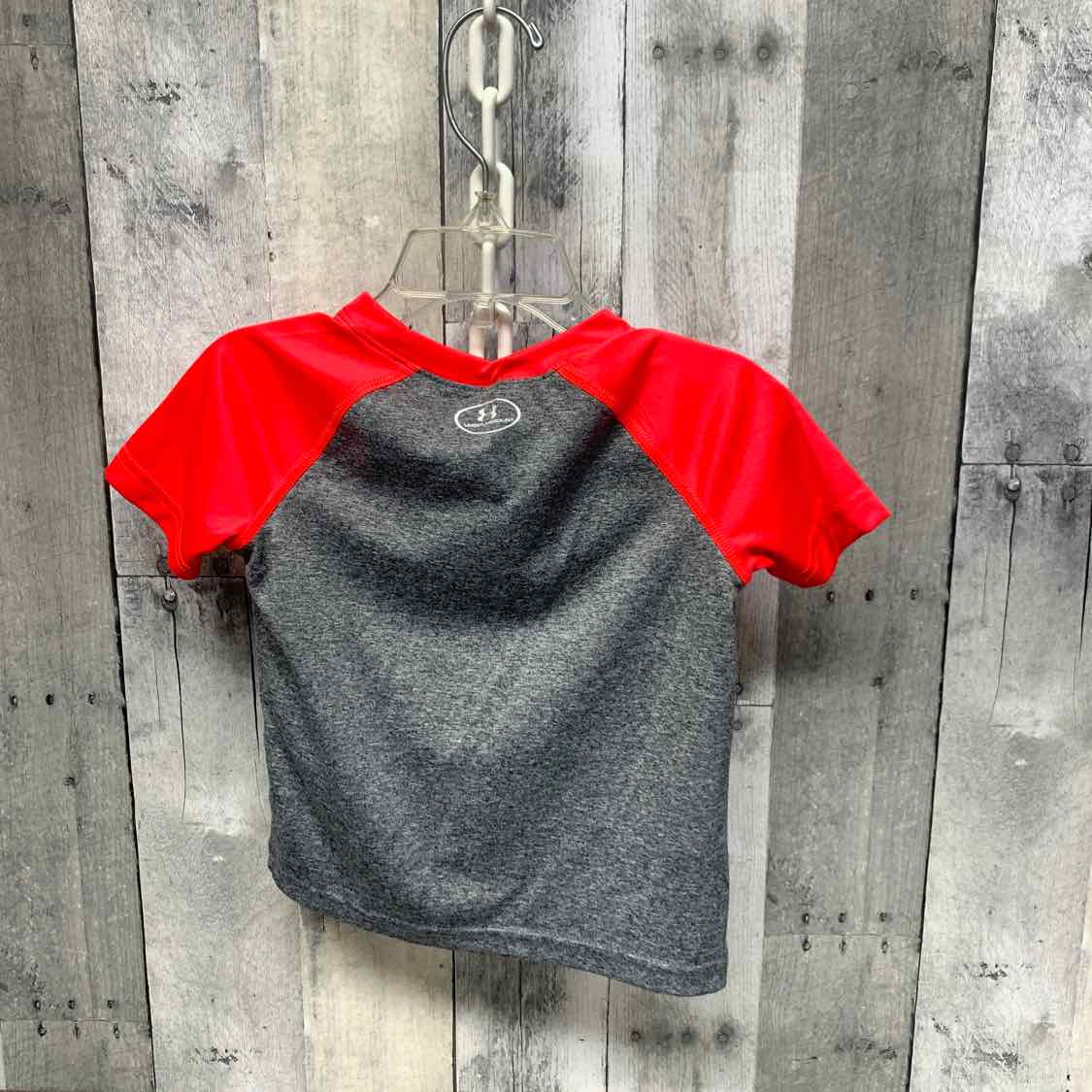 Size 2T Gray/Pink Sport Brand T Shirt - OodlesCB