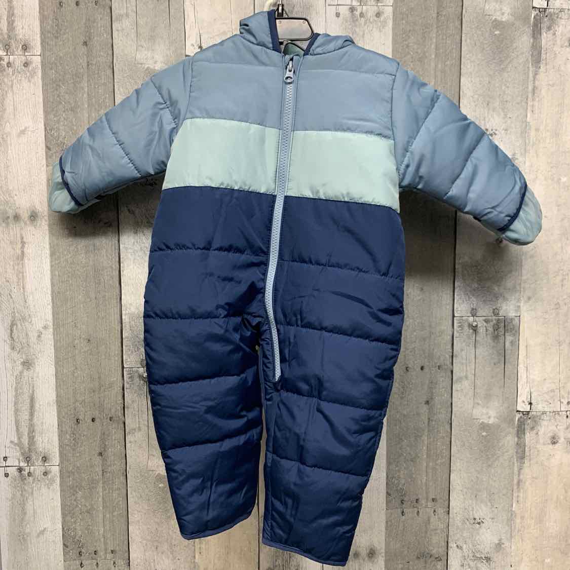 Size 6-9 Months Blue/Navy Simple Joys Snow Suit