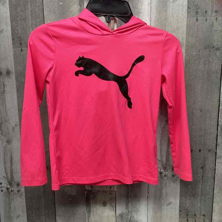Size 5/6 Pink/Black Puma Pull Over