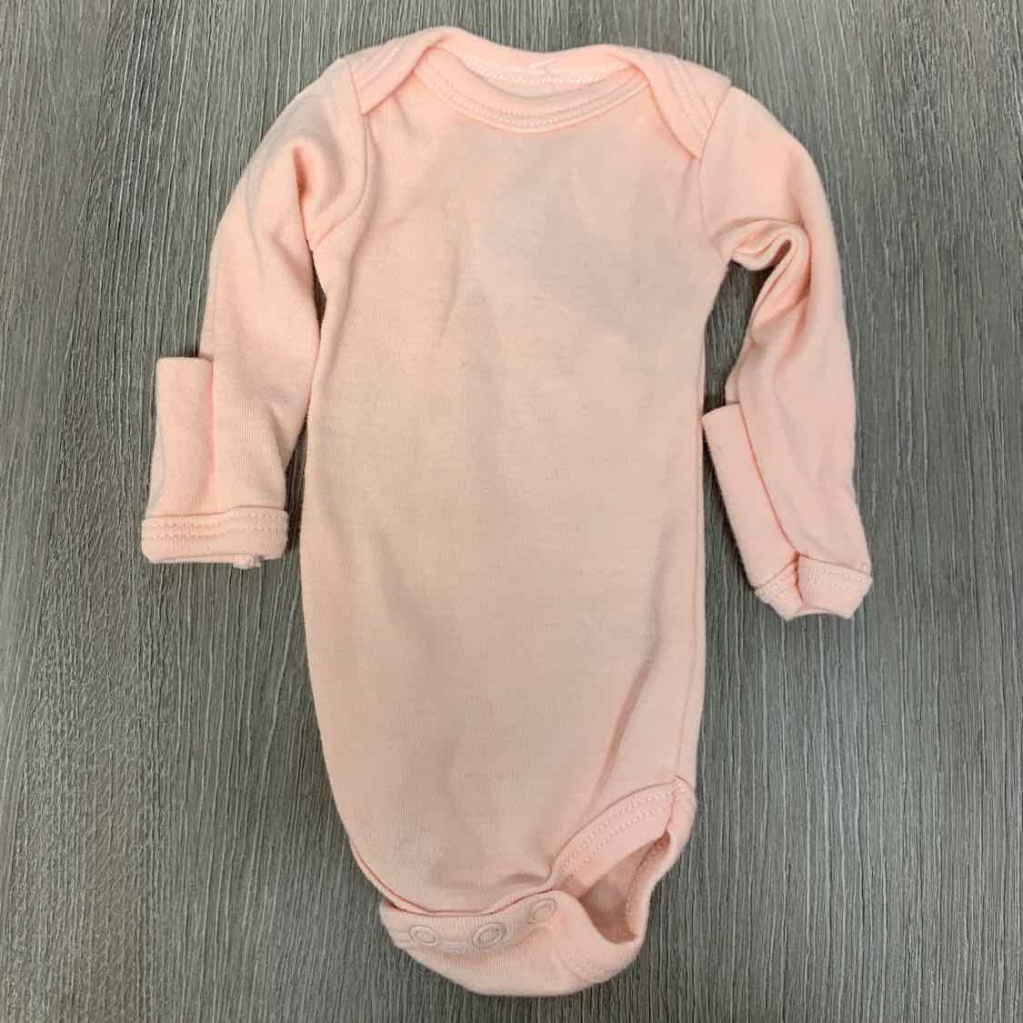 Size Preemie Pink B Brand Bodysuit