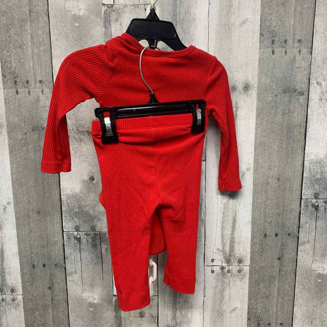 Size 6-12 Months Red Old Navy Shirt/Pants