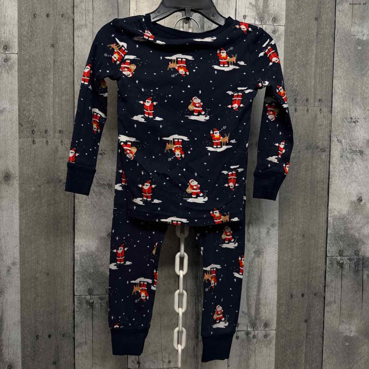 Size 2T Navy Print Old Navy 2pc PJs