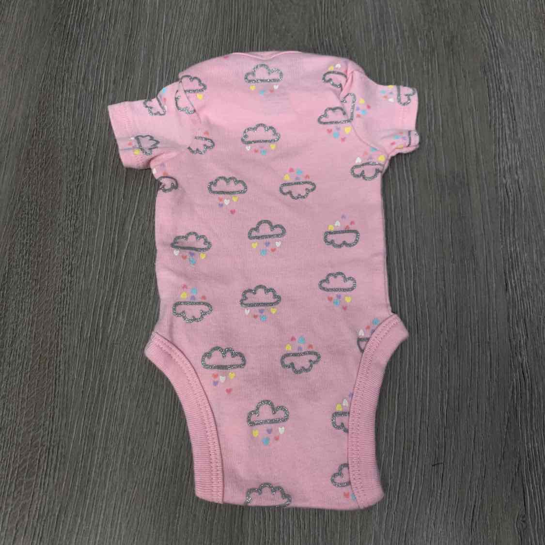 Size Preemie Pink Print Gerber Bodysuit
