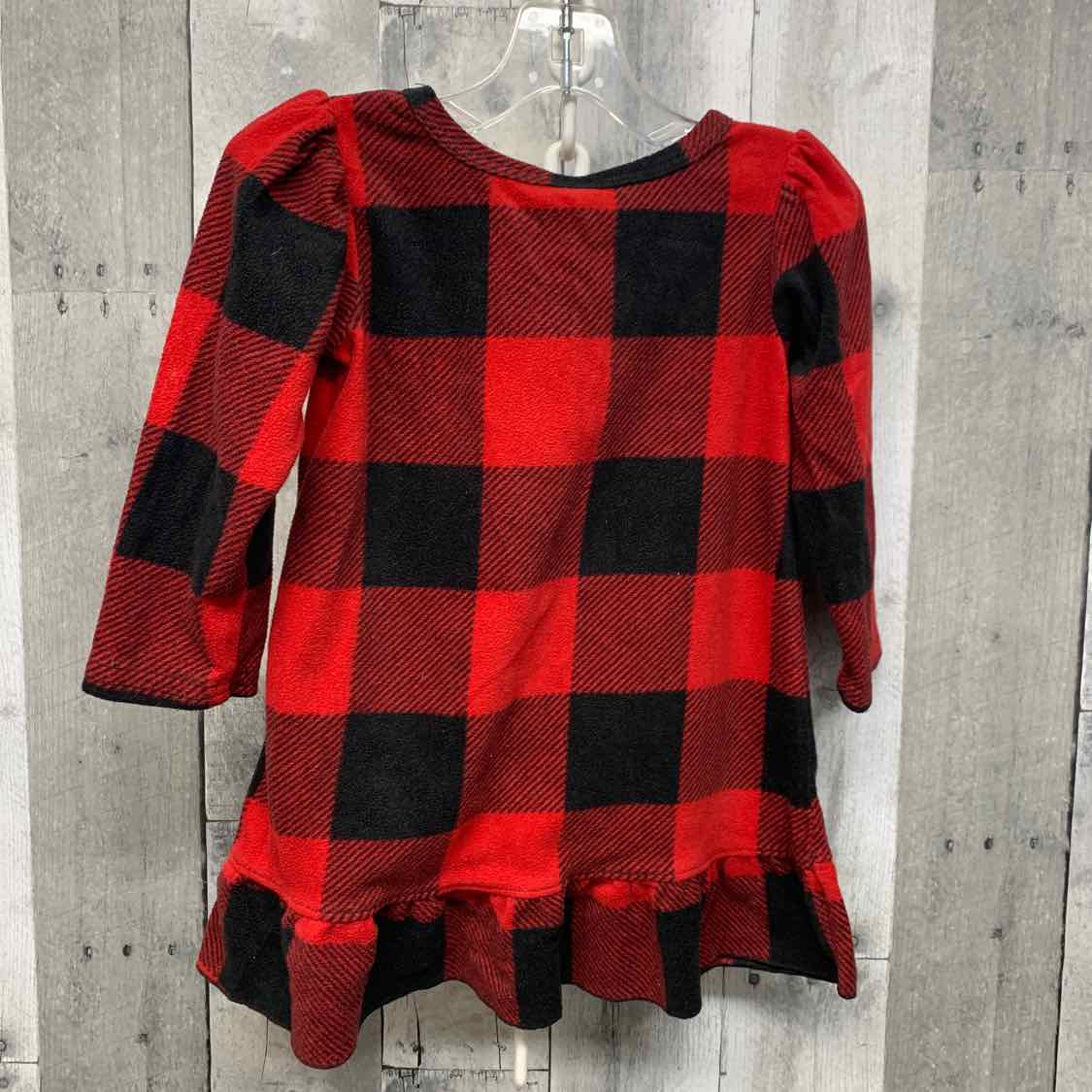 Size 18-24 Months Red Plaid Children's Place Nightgown