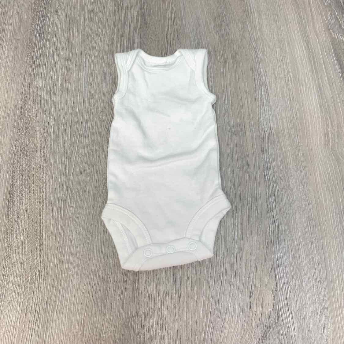 Size Preemie White Carter's Bodysuit - OodlesCB