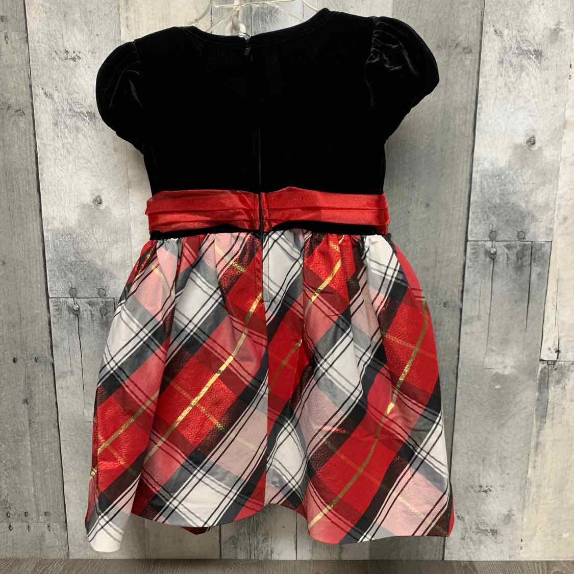 Size 3T Black/Red Bonnie Jean/Baby Dress - Party