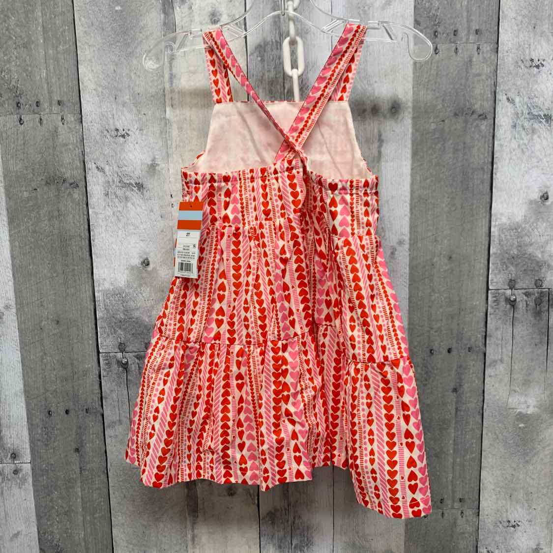 Size 2T Red/Pink Cat & Jack Dress