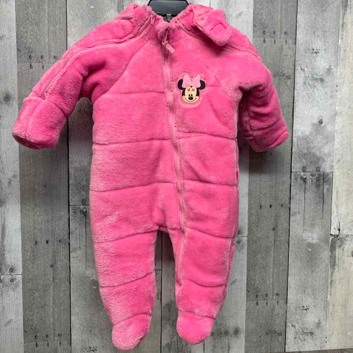 Size 6-9 Months Pink Disney Snow Suit