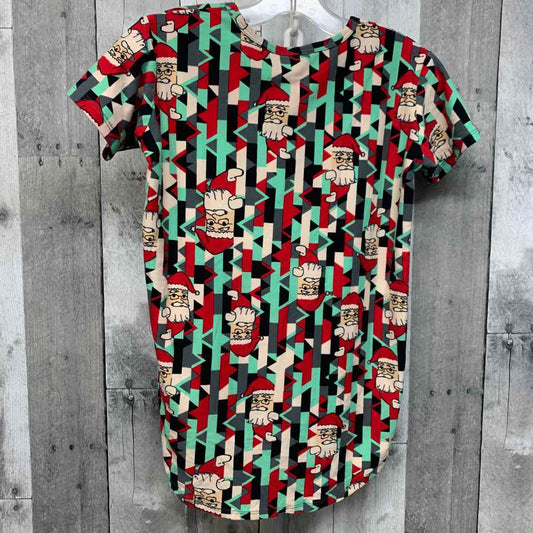 Size 6 Red/Green LulaRoe T Shirt