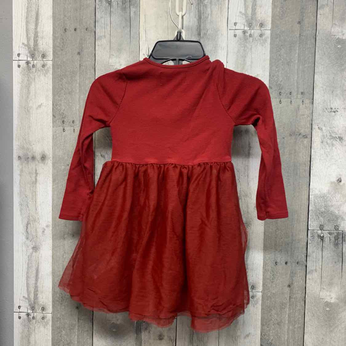 Size 4T Red Old Navy LS Dress