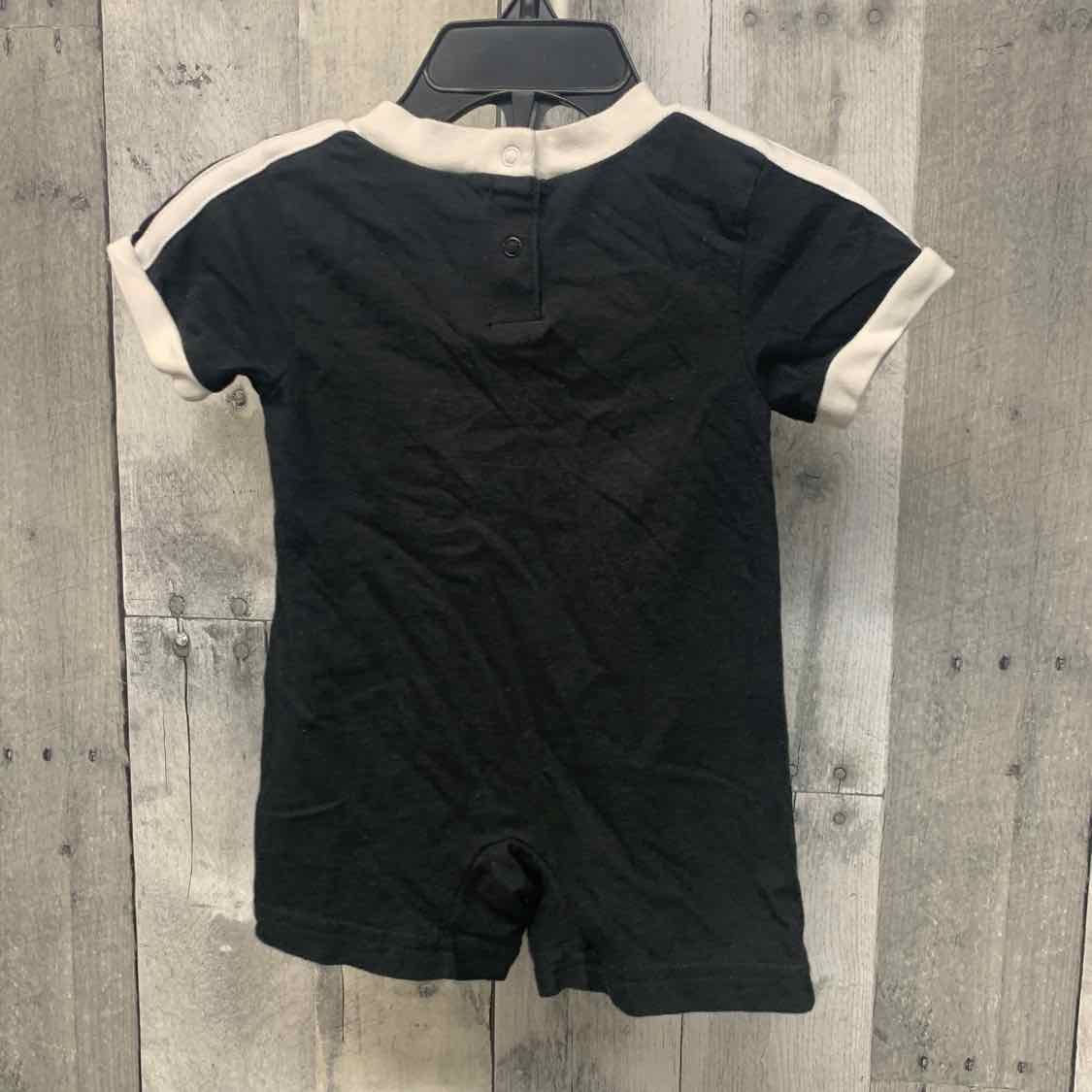 Size 3 Months Black/White Sport Brand Romper